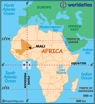 mali carte afrique