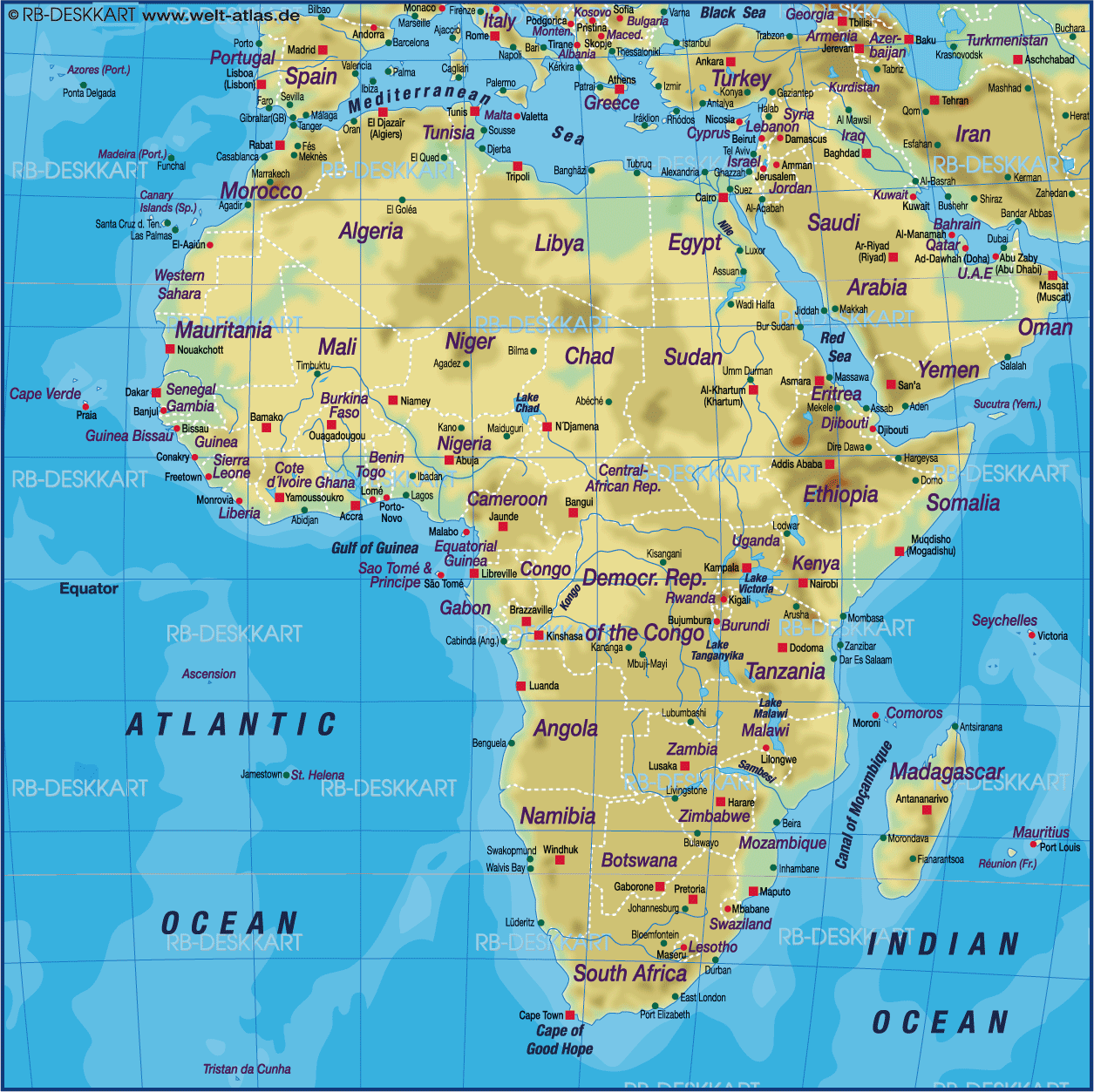 casablanca afrique plan