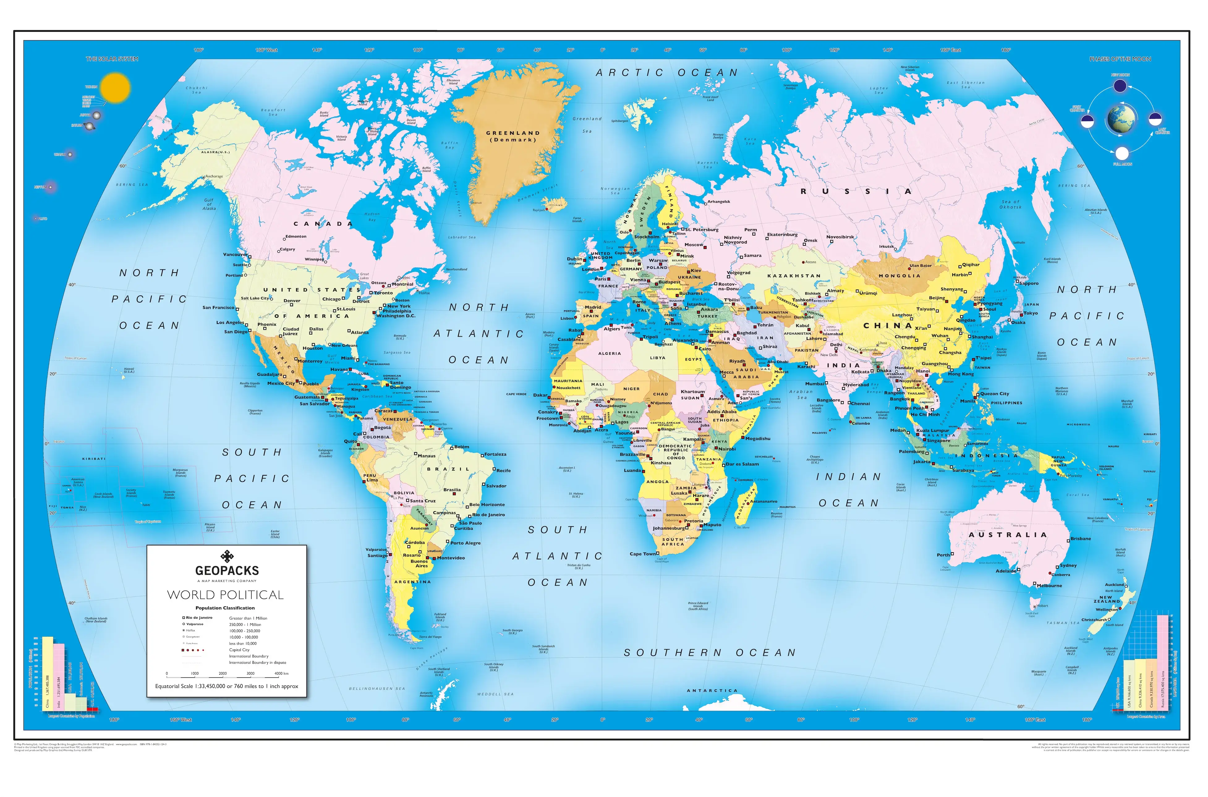 Carte geopolitique du Monde