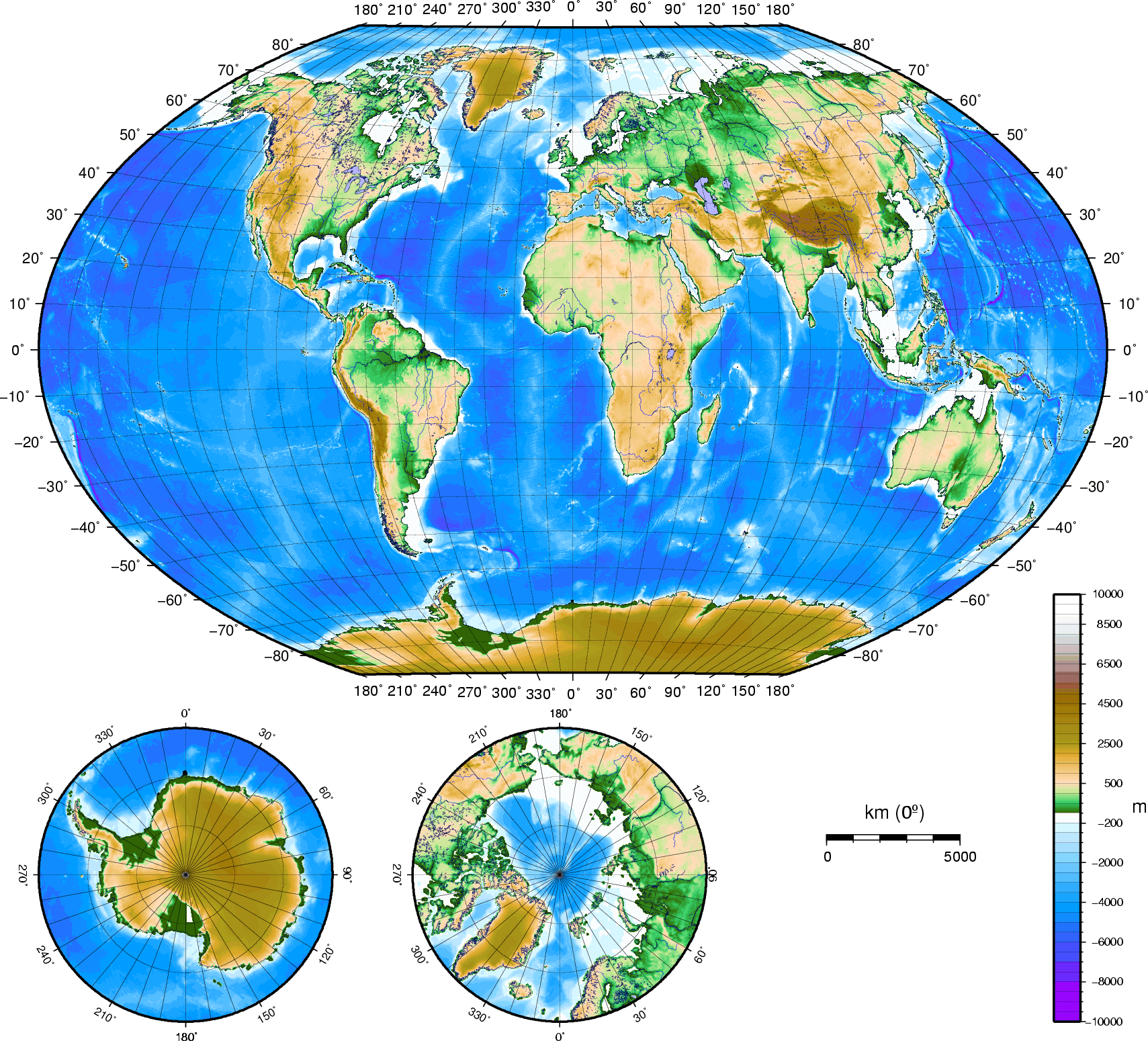 Monde Altitude Carte