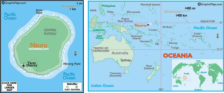 carte du Nauru