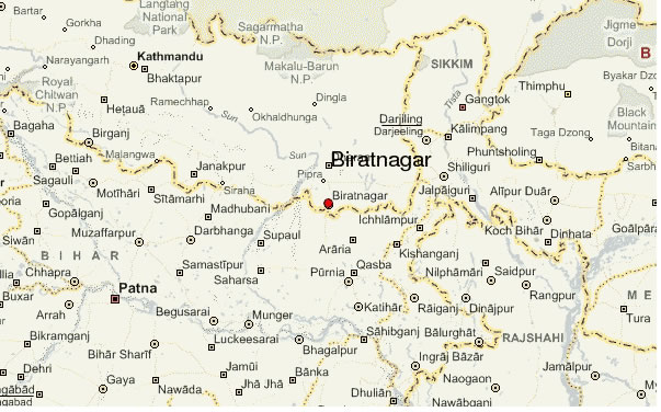 biratnagar location plan