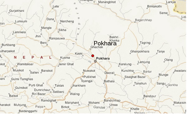pokhara location plan