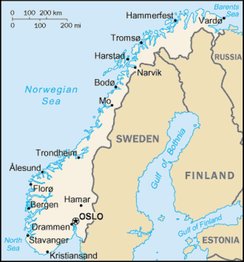 norvege plan Alesund