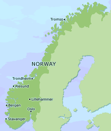 Gjovik norvege plan