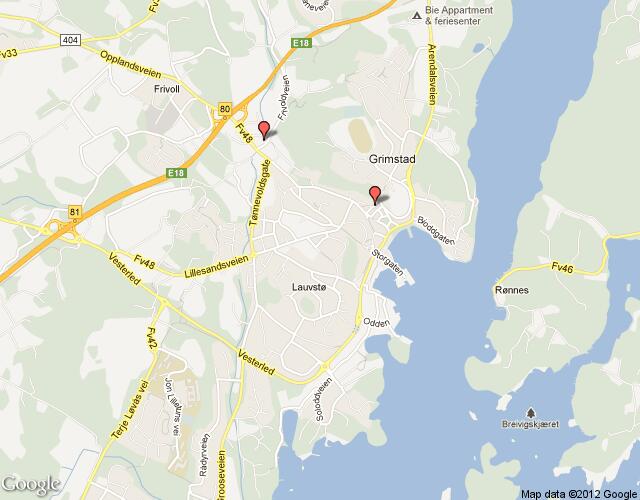 grimstad hotels plan