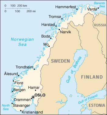 norvege plan Hammerfest
