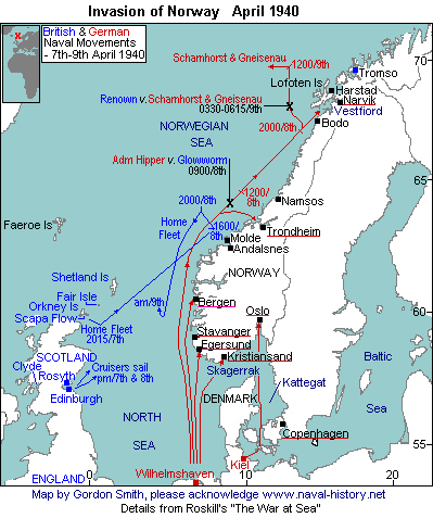 norvege plan Horten