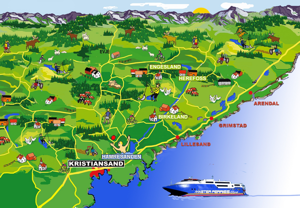 Kristiansand zone plan