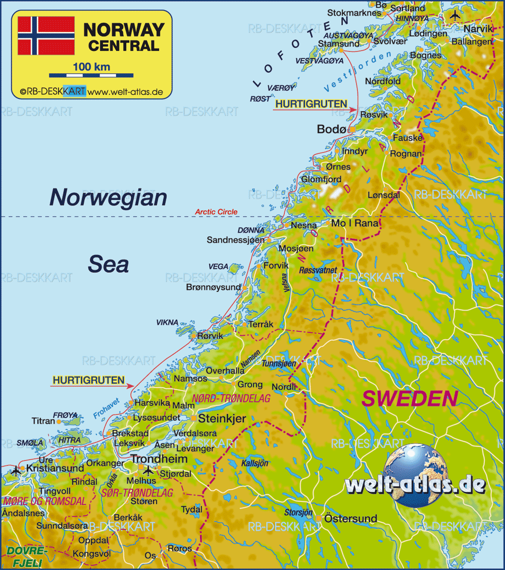 norvege Namsos plan