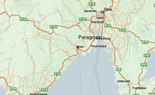 plan de Porsgrunn