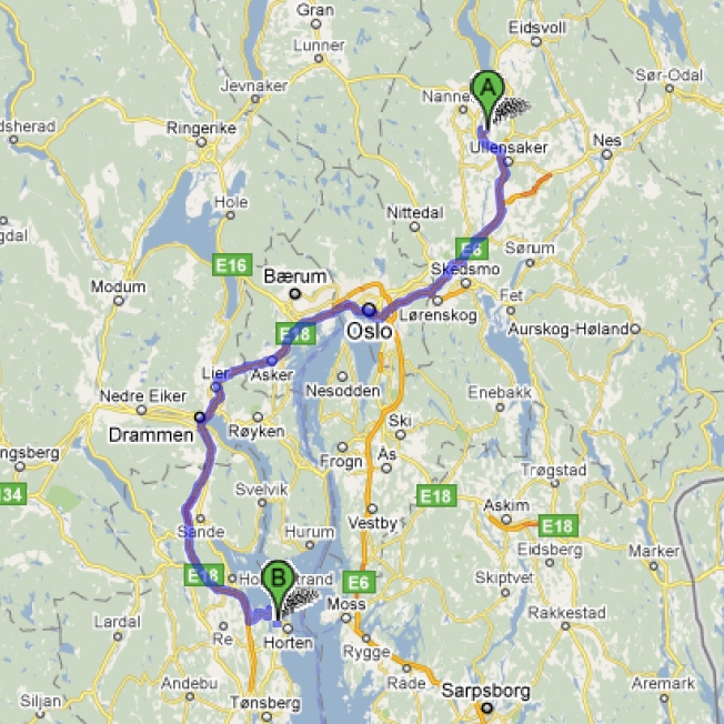 Sandefjord direection plan