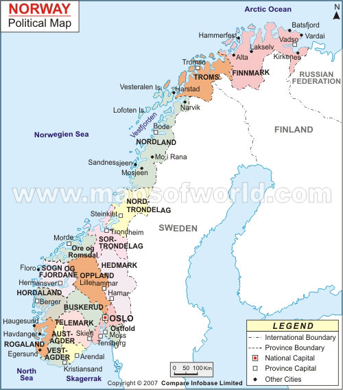norvege Tromso plan