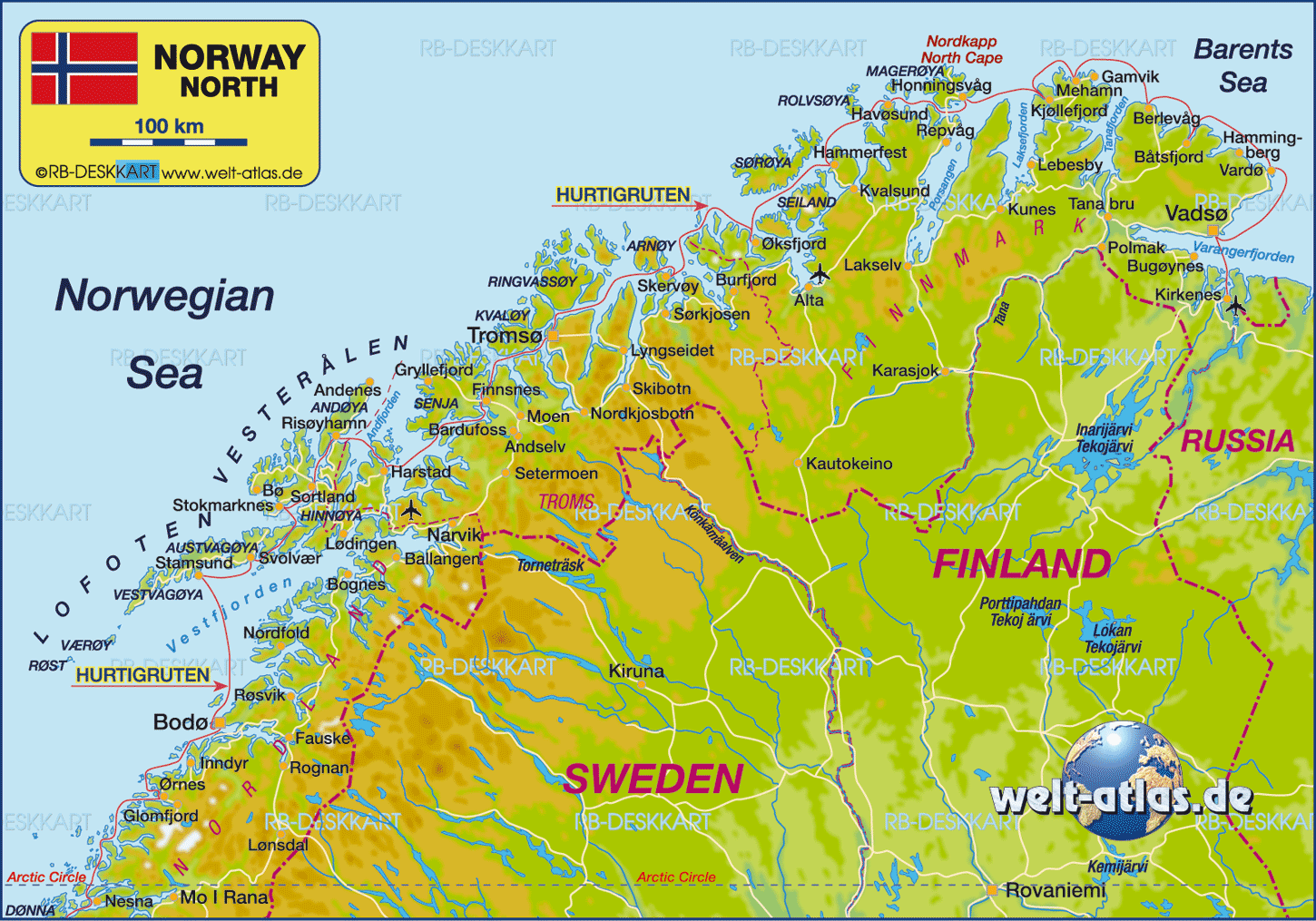 norvege plan Vardo