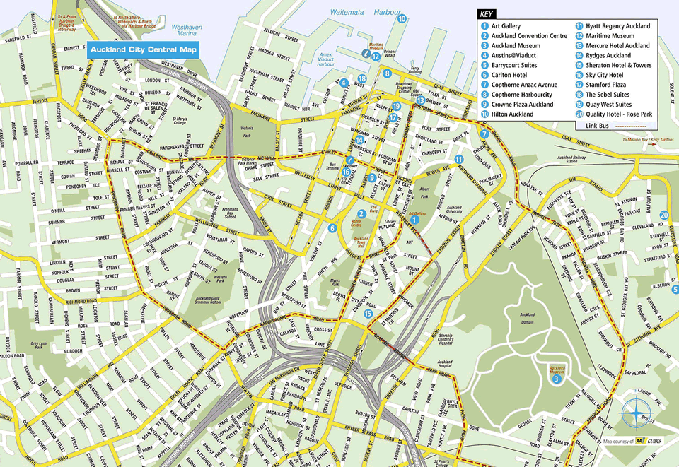 Auckland ville plan