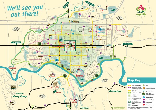 Palmerston nord Guide plan