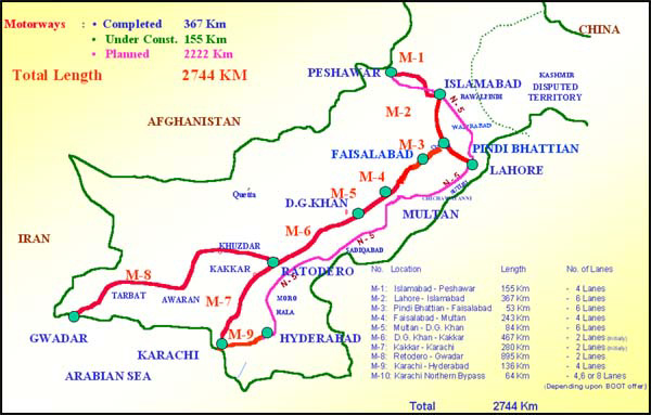 lahore motorways plan