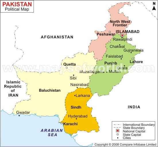 pakistan carte