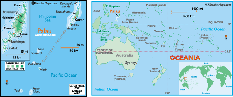 carte du Palau