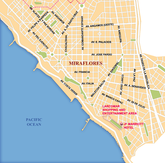 centre ville plan lima