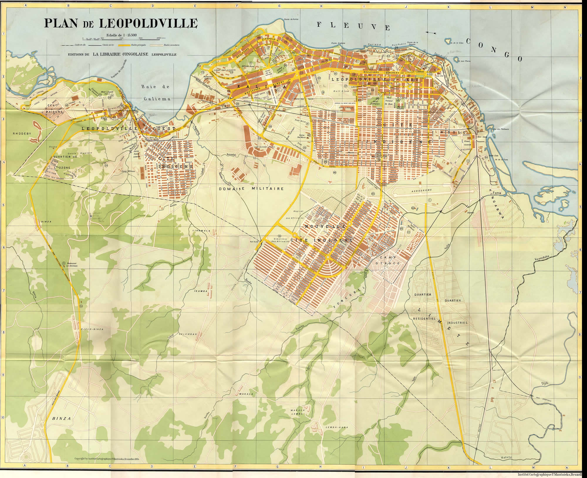 kinshasa plan 1954