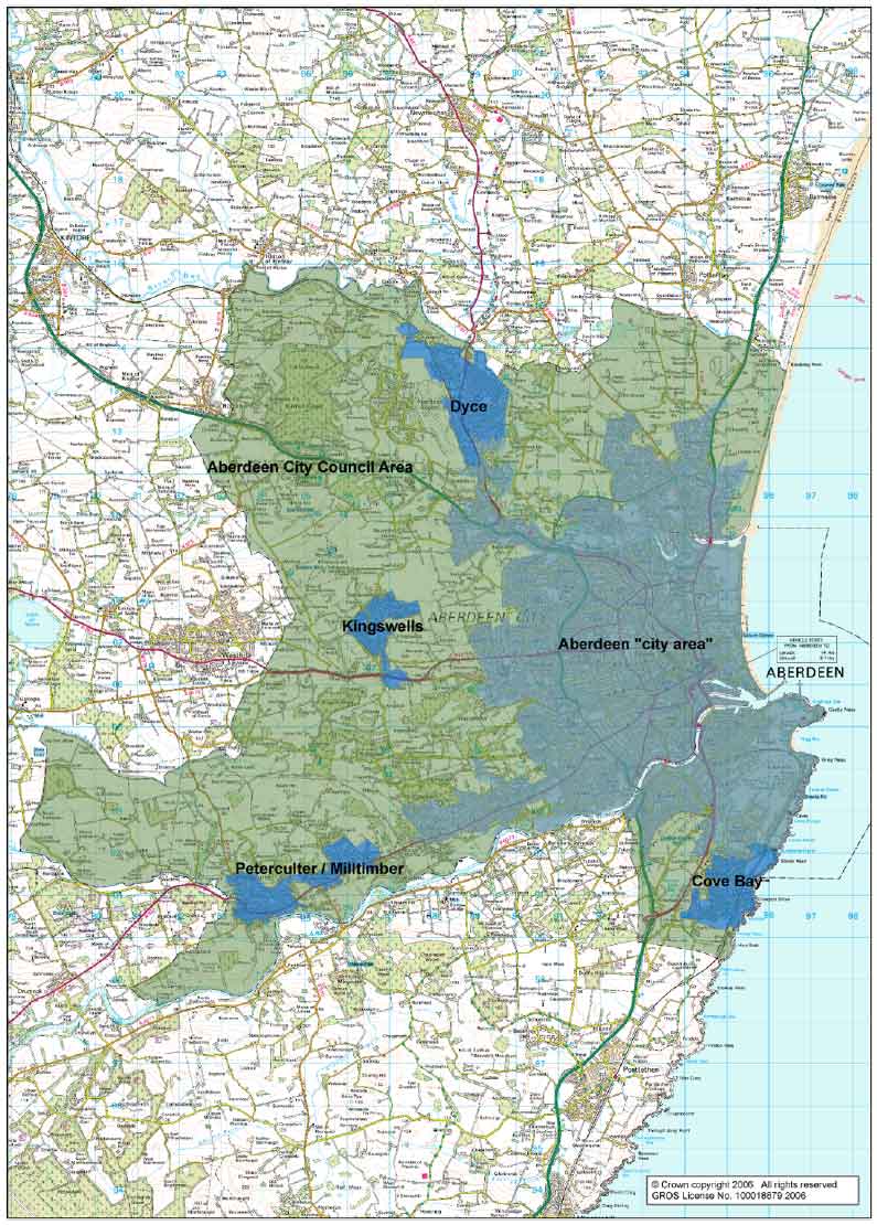 area plan de Aberdeen