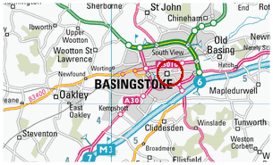 plan de Basingstoke