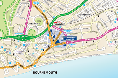 Bournemouth Street plan