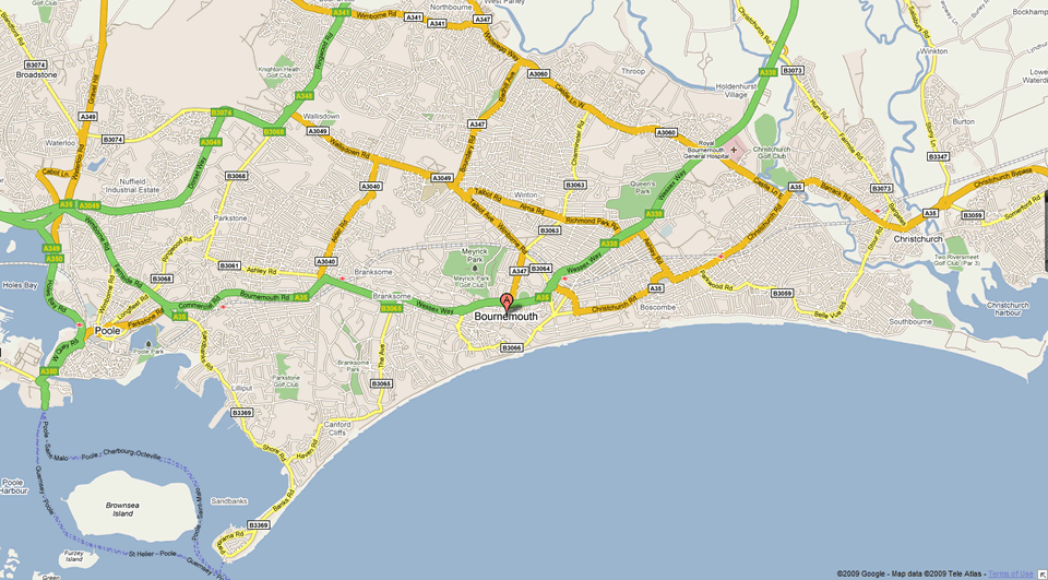 bournemouth ville plan