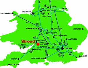 Gloucester plan angleterre