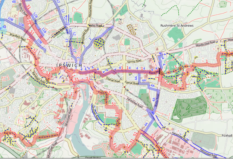Ipswich cycle plan