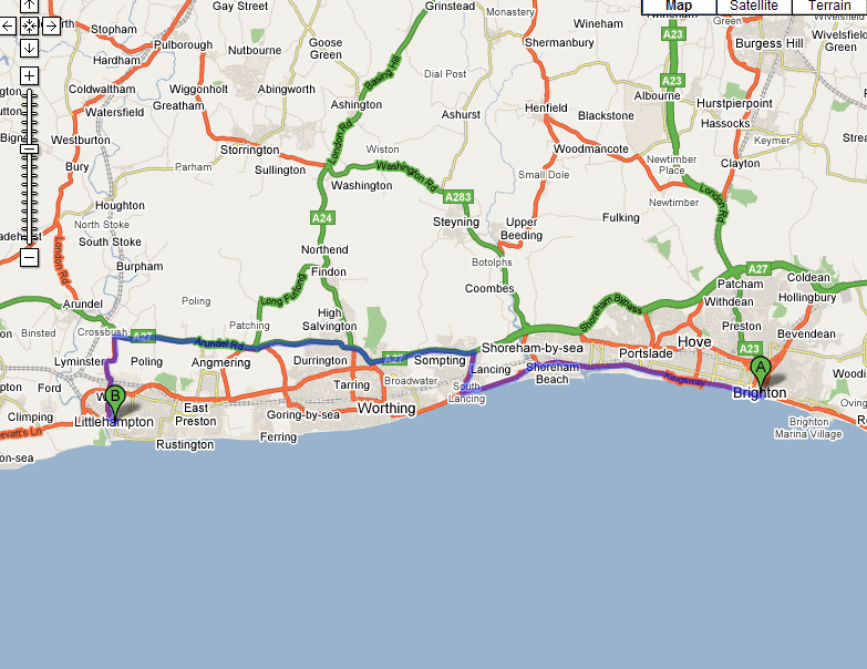 plan de Littlehampton