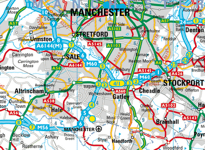 route plan de manchester