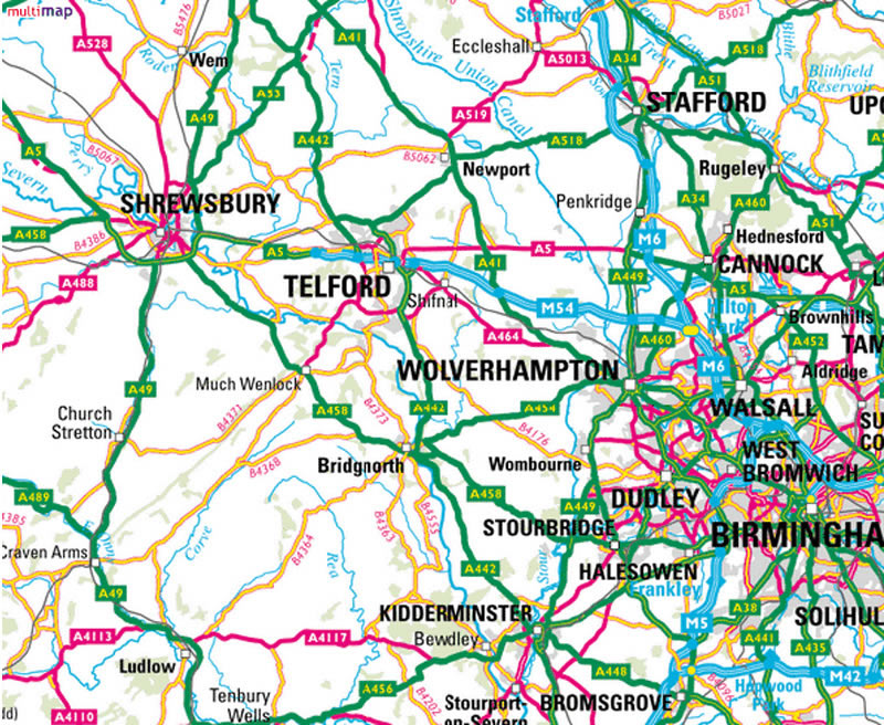 Newcastle sous Lyme plan