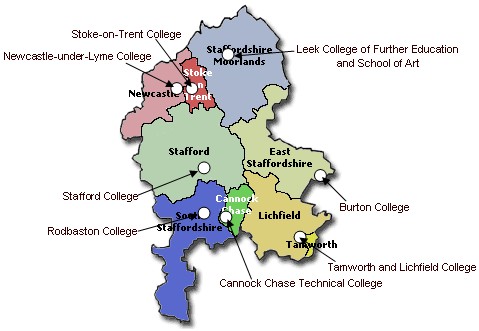 Newcastle sous Lyme plan