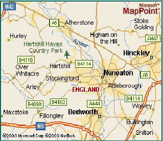 Nuneaton regions plan