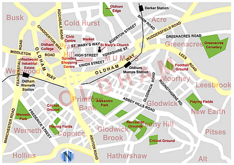 olham street plan