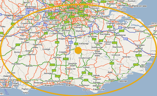 Royal Tunbridge Wells location plan