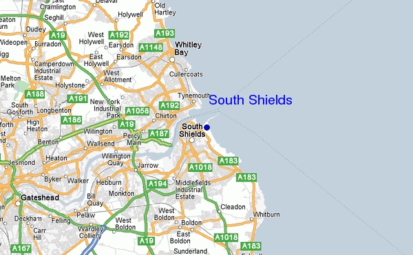 sud Shields plan