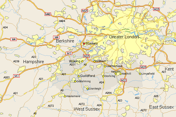 Staines london plan