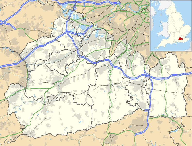 plan de Staines upon Thames