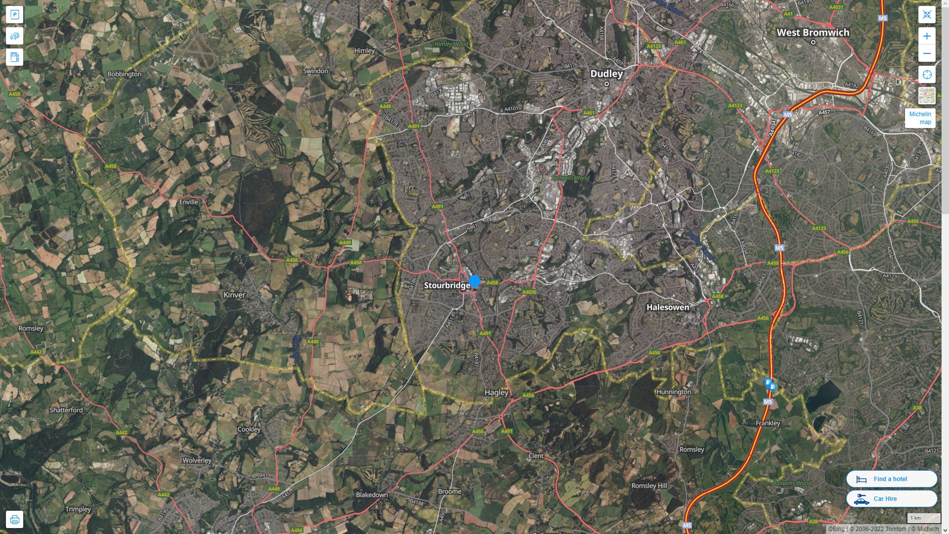 Stourbridge Postcode Map Stourbridge Plan