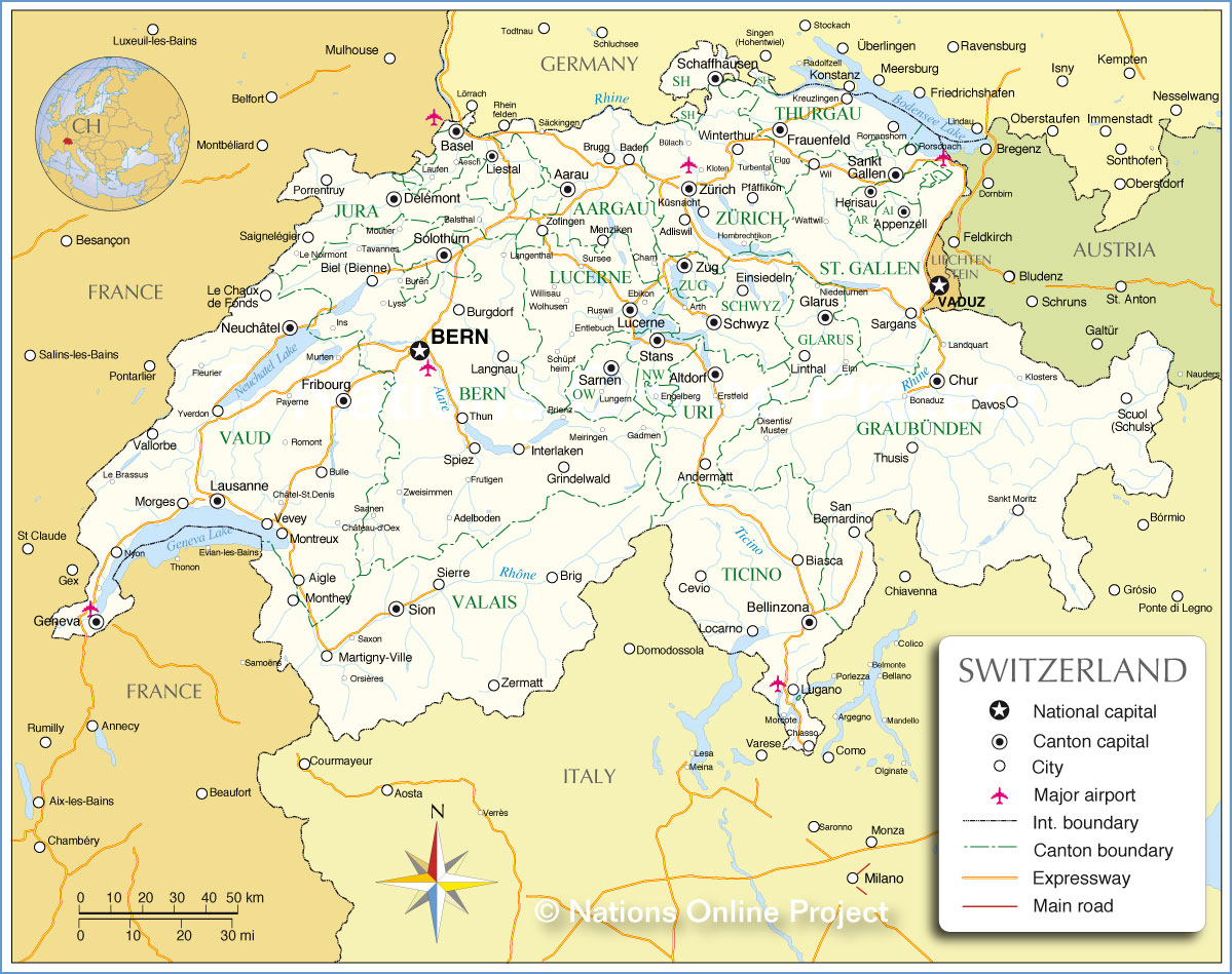 suisse administration plan Aarau