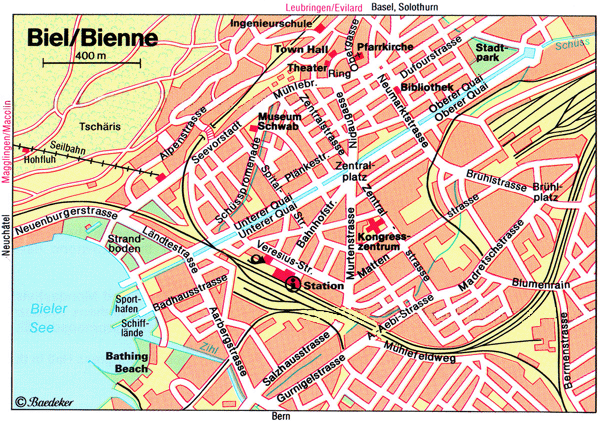 Biel Bienne plan