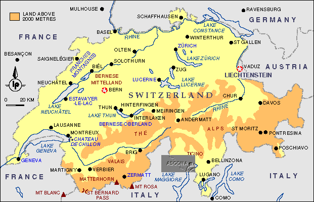 Cartes du Suisse