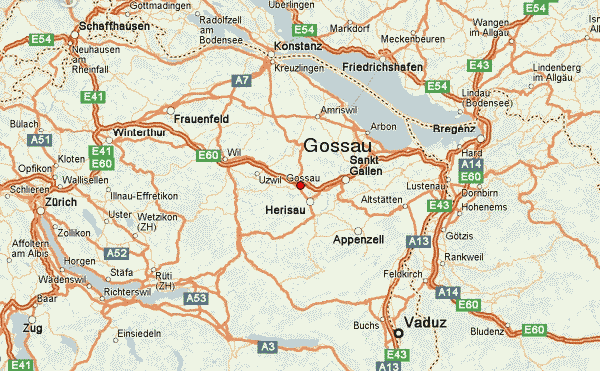 Gossau region plan