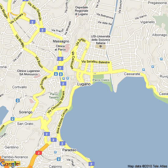 Lugano province plan