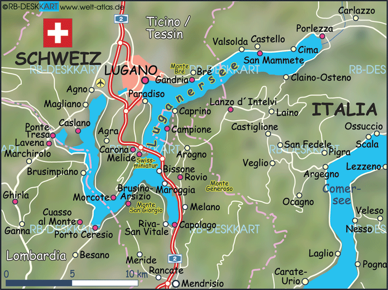 Lugano regional plan