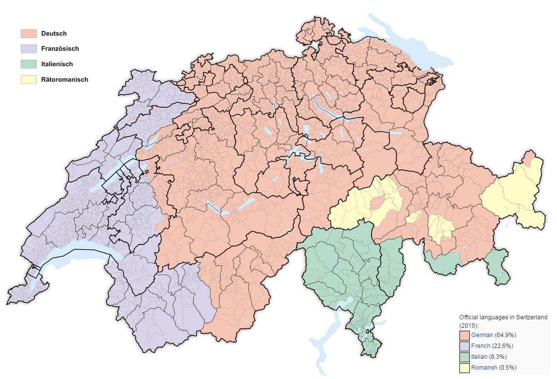 Officiel Langues en Suisse