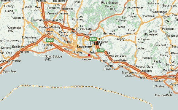 Pully itineraire plan lausanne